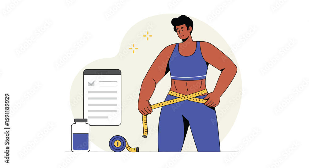 Achieving Fitness Goals: Measuring Waist and Tracking Progress Achieving Fitness Goals: Measuring Waist and Tracking Progress