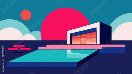 vector illustration of a city