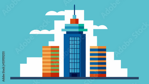 abstract city background