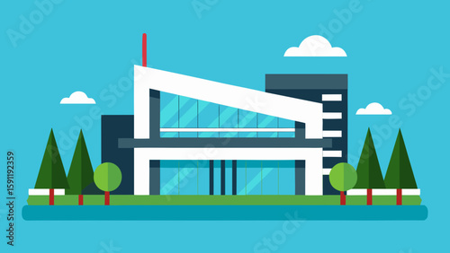 modern building in the city