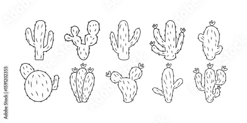 Cactus Outline