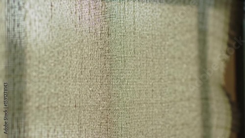 Neutral fabric texture closeup