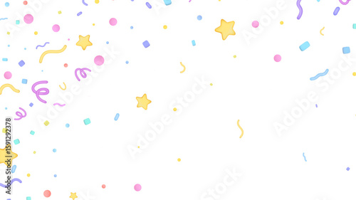 Sprinkles grainy. Cupcake donuts, dessert, sugar, bakery background. Sweet confetti on white chocolate glaze background