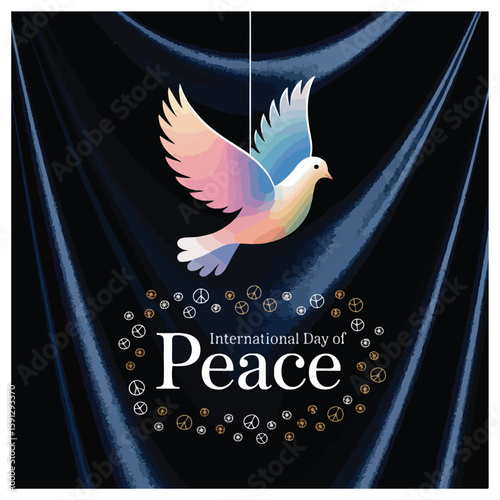 International Day of Peace Observation Poster	