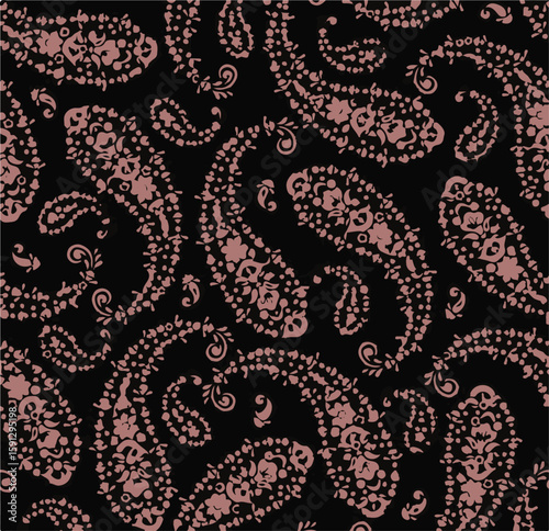 paisley textile pattern design texture,pasley textile pattern design, Magical Traditional Paisleys Seamless Pattern for wallpaper design or fabric textile printing.