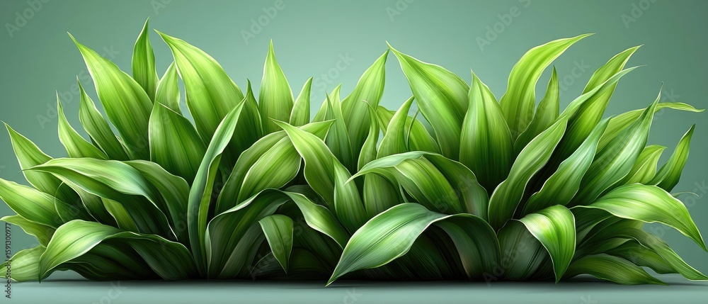 Obraz premium Lush green foliage (3)