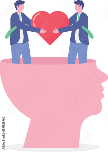 Empathy, sympathy, caring or share feeling to support other, understanding or kindness to help,


