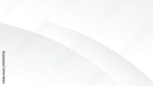 abstract white background with curve decorative lines