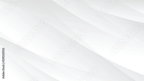 abstract white background with curve decorative lines