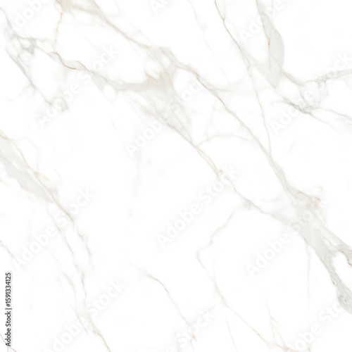 Elegant White Marble Texture with Gold Veins