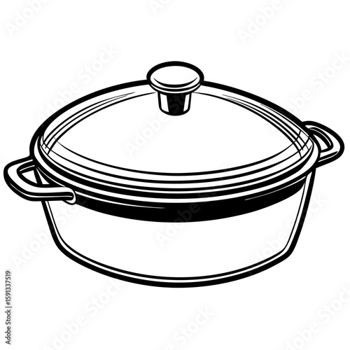 stainless steel pot