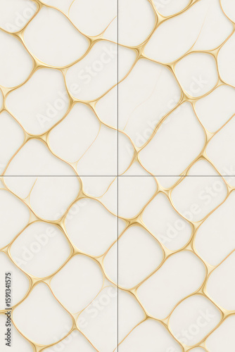 High-Resolution Marble Tile Floor Background