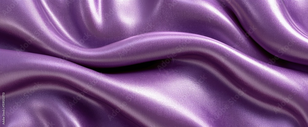 Fototapeta premium Luxurious purple silk fabric texture