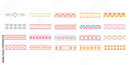 Ethnic Ornament Border