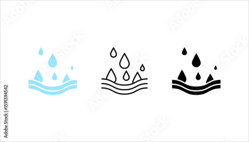 Absorbent icon set vector or Absorbent icon isolated in flat style. Best Absorbent icon vector for product packaging design element. Absorbent icon isolated for mobile apps.
