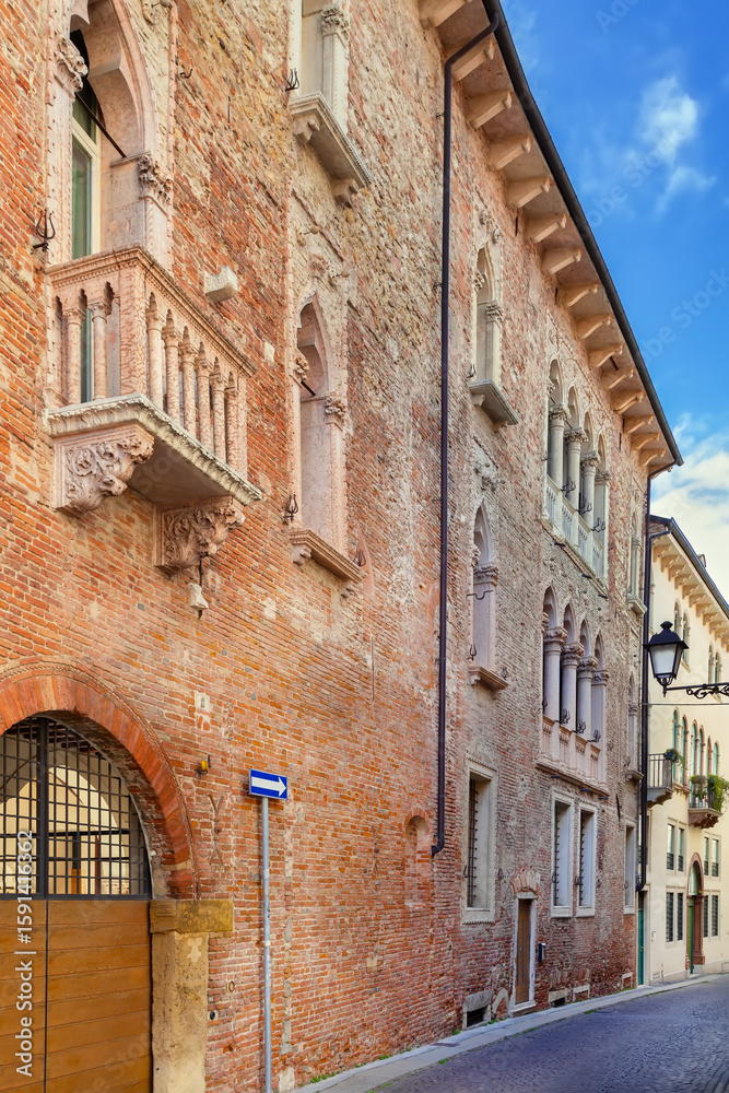 Fototapeta premium Palazzo Gótico, Vicenza, Italy