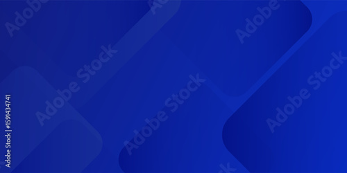 Abstract blue background with glowing geometric lines. Modern blue gradient square shape design. Futuristic technology concept. Suit for brochure, corporate, website, poster, banner, cover modern