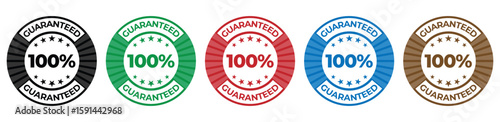 100% Guaranteed Quality Seals Assurance, and Reliability Badges