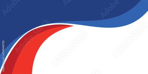 Free Download abstract business banner background with red and blue gradient color.eps10 - GFXLoad