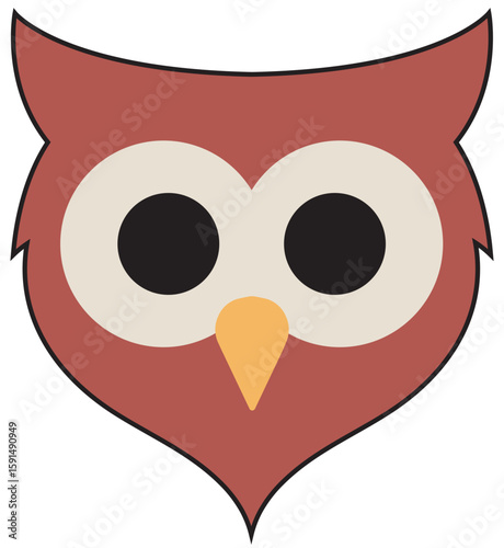 playful cartoon animal head illustrations