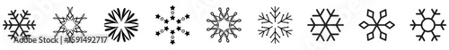 Snowflake vector symbol.eps