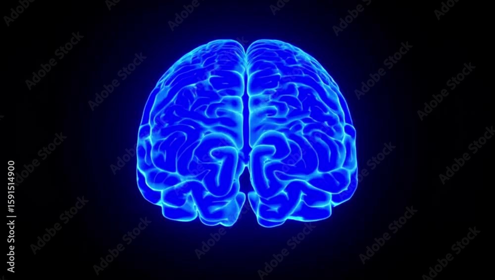 Blue Brain: Digital Illustration of Cognitive Processes Blue Brain: Digital Illustration of Cognitive Processes