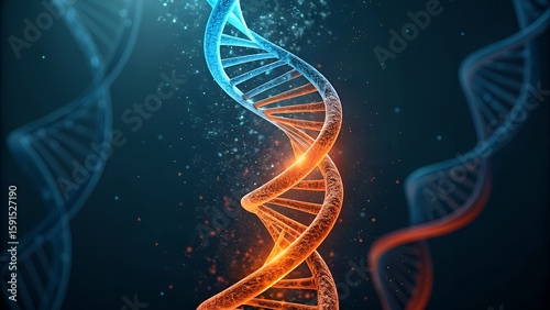 abstract dna background