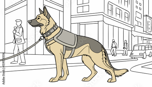 german shepherd dog
