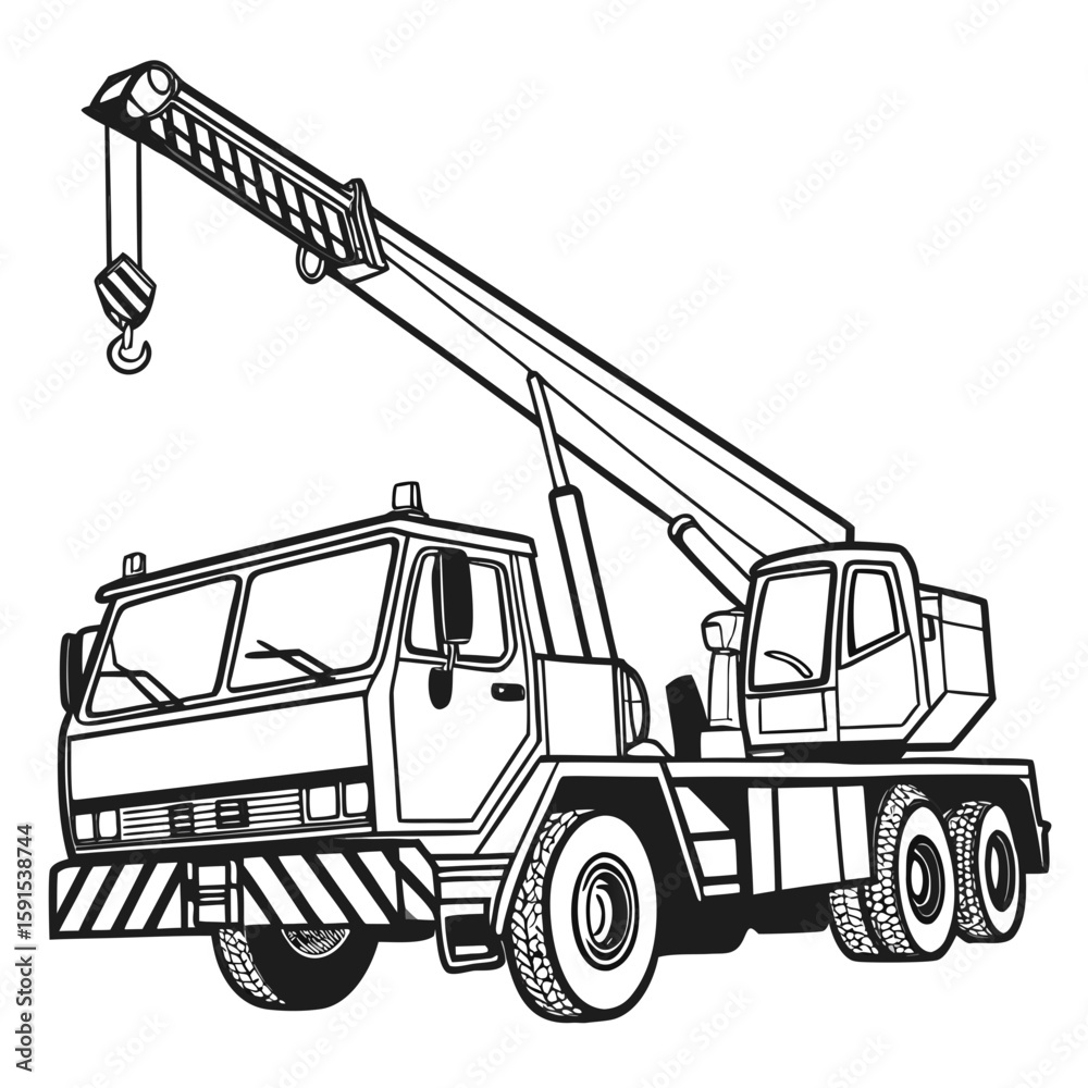 Heavy lift crane truck construction vehicle heavy machinery Heavy lift crane truck construction vehicle heavy machinery