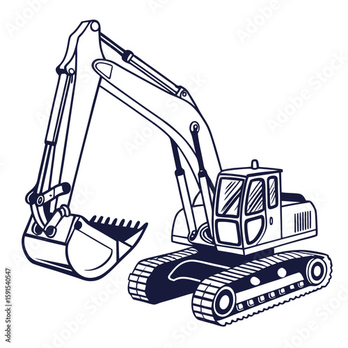 Heavy Excavator Machine Arm digger construction