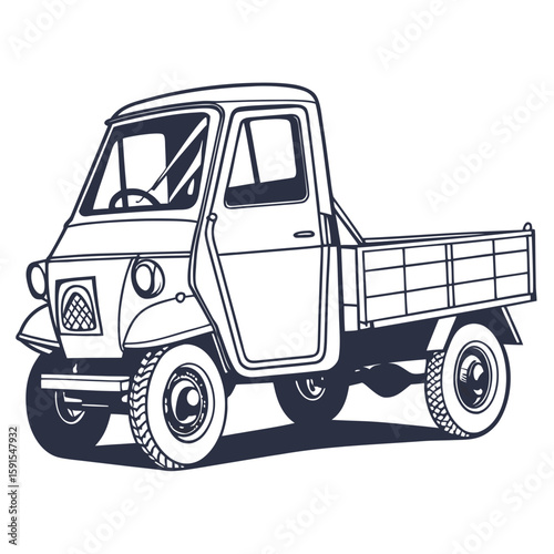 Three wheeled utility truck three wheeled truck utility vehicle