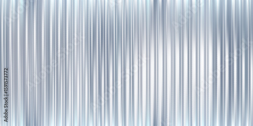 3D corrugated glass texture with ribbed pattern and liquid gradient effect. Abstract waves and metal distortions for vintage interior designs. Reeded acrylic panel with gold decor or office wallpaper 