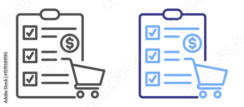 Purchasing icon color