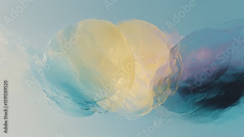 Modern Digital Abstraction – Floating Blobs and Fluid 3D Shapes