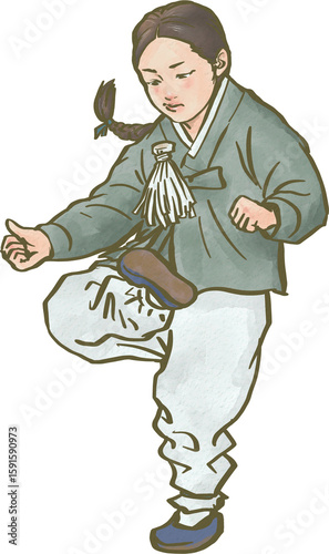 제기차기