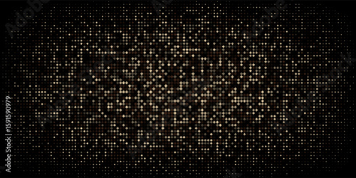 Dark Black vector background with cards signs. Glitter abstract sketch with isolated symbols of playing cards. Smart design for your business advert of casinos.
