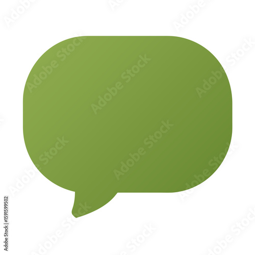 Modern Business Color Chat Bubble Icon