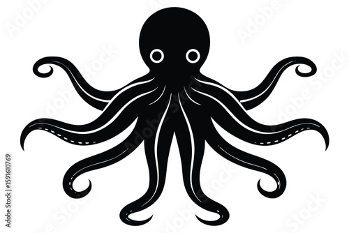 octopus vector icon