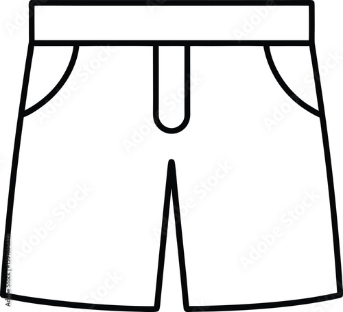 Half Pant Vector Art Icons and Graphics