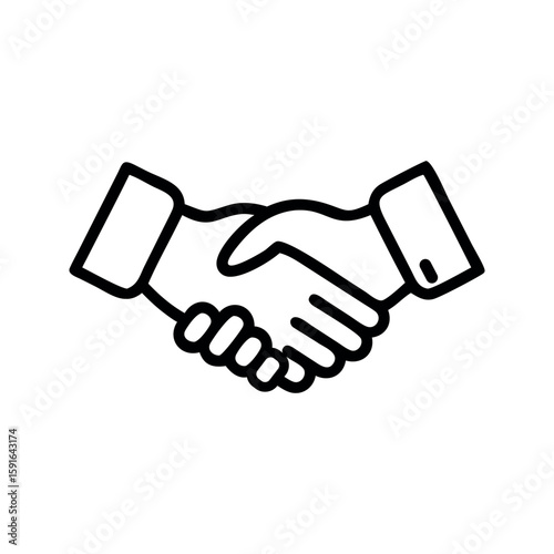 Handshake agreement partnership collaboration business