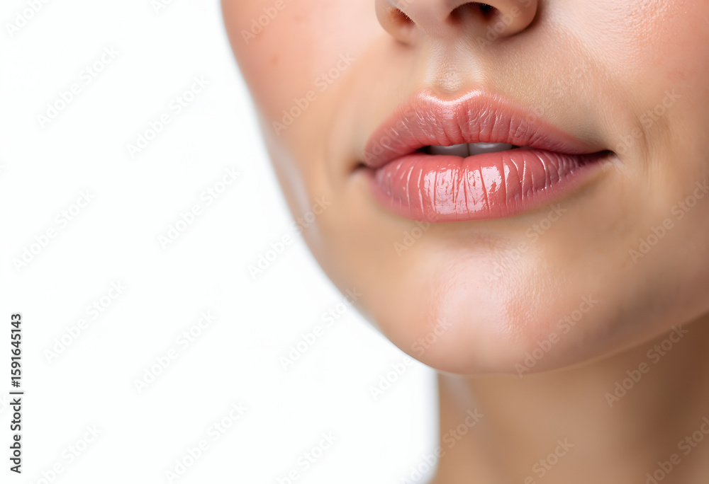 Obraz premium Glamour Seductive Shiny Plump Hydration Perfection Fresh Clean Dental 