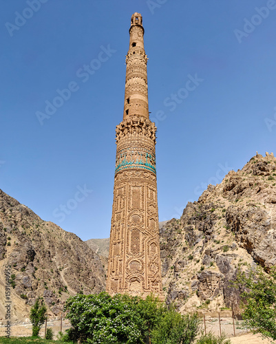 Jam, Afghanistan - one of the most mystical attractions in Afghanistan, the Minaret of Jam stands isolated in a remote and nearly inaccessible valley of the Shahrak District