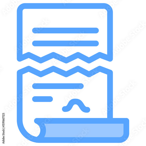 Termination Blue Icon