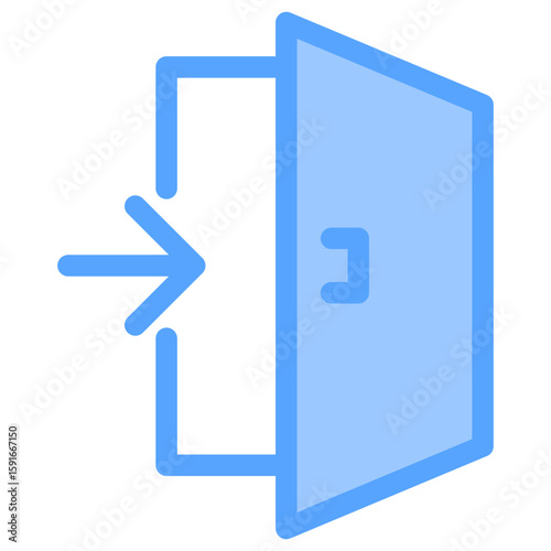 Dismissal Blue Icon