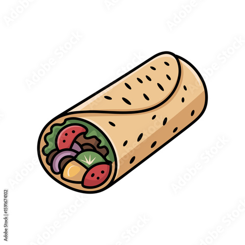 burrito wrapped