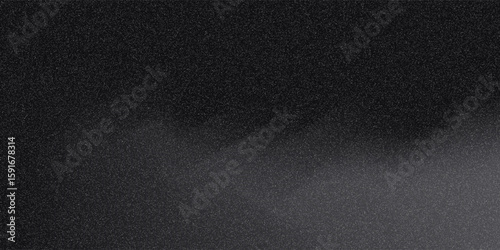 Monochrome abstract metallic dark background with noise