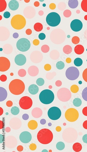 Children Theme Dot Pattern