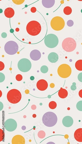 Vivid Round Shape Pattern