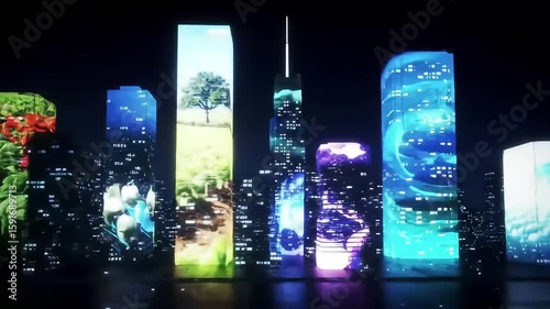 Urban Oasis Reimagining Cityscapes Through Nature's Lens