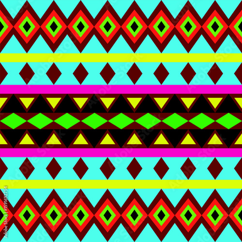 seamless geometric pattern Fabric pattern 